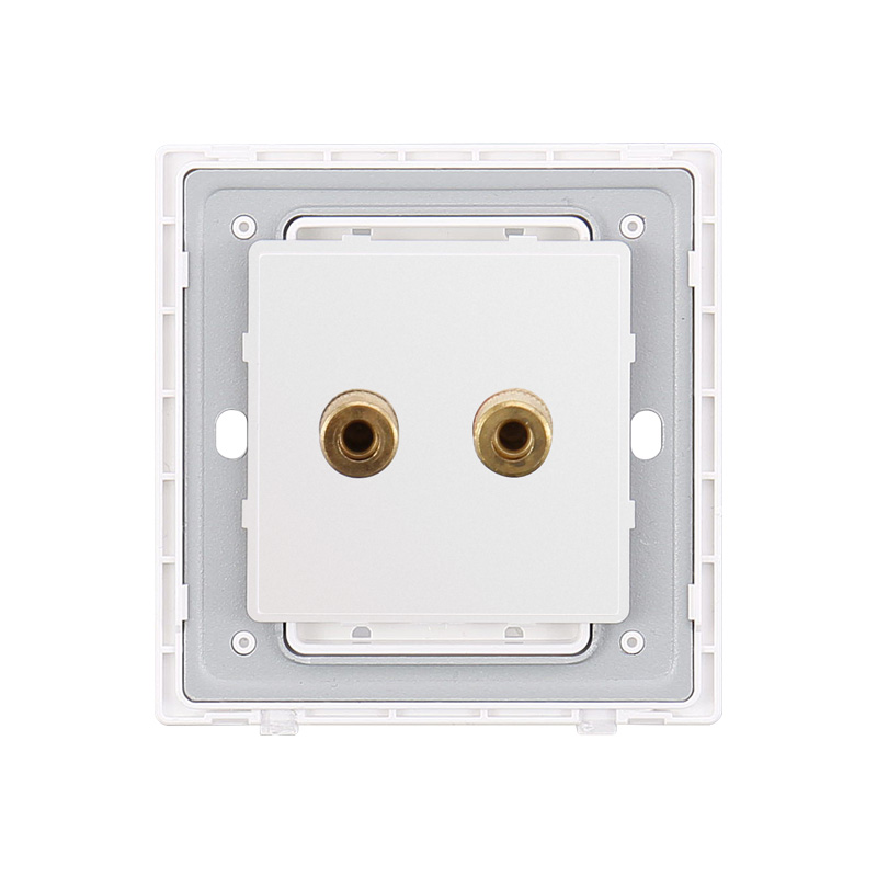 Home Electrical Two Wire Audio Socket