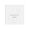 Electrical Insert Card Power Hotel Wall Switch