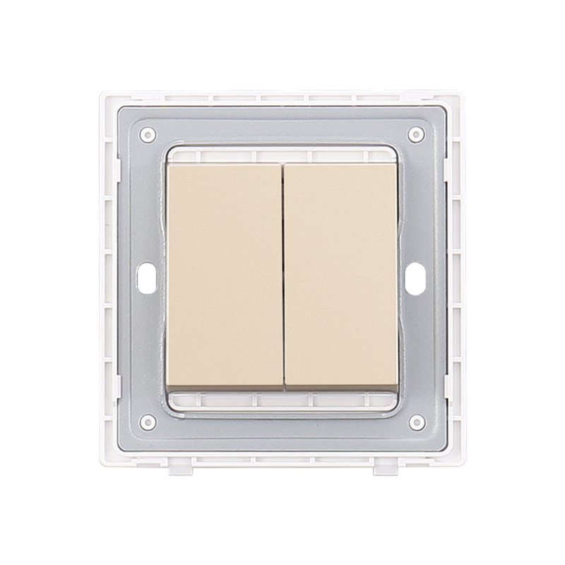 Residential Durable 2 Gang Intermediate 2 Way Wall Switch