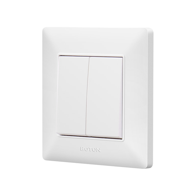 Residential Durable 2 Gang Intermediate 2 Way Wall Switch