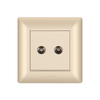 Hospital Double TV Wall Socket