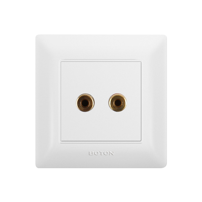 Home Two Wire Audio Indoor Wall Socket