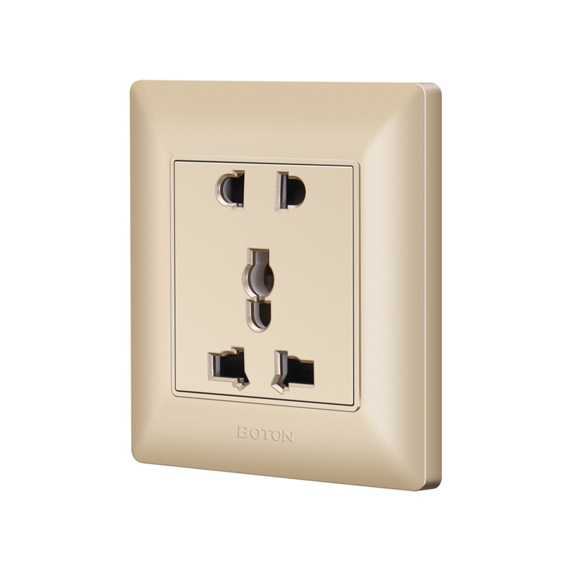 Residential 5 Pin Universal Durable Wall Socket