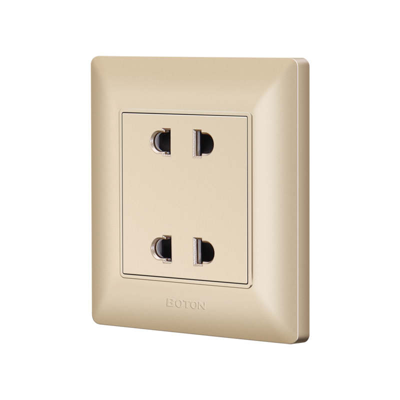 4 Pin Multi Functional White Wall Socket