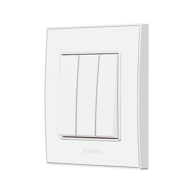 Residential 3 Gang 1 Way 2 Way Decorator Wall Switch