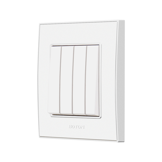 4 Gang 1 Way 2 Way Wall Switch for Renovations