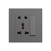 1 Gang Switch 5 Pin Multi Funcational Wall Switch Socket