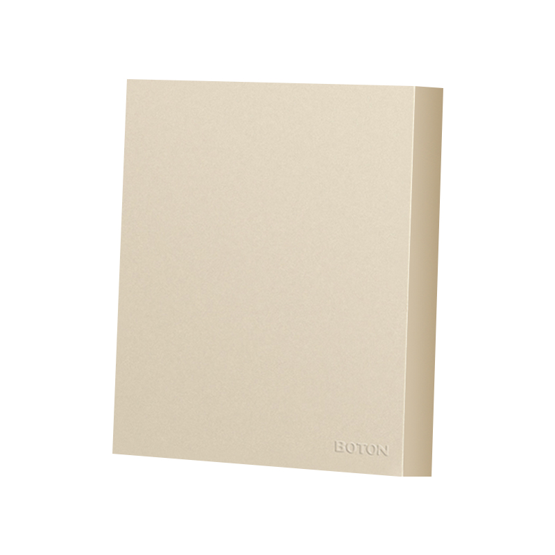 Grey Color Blank Plate Cover Wall Switch