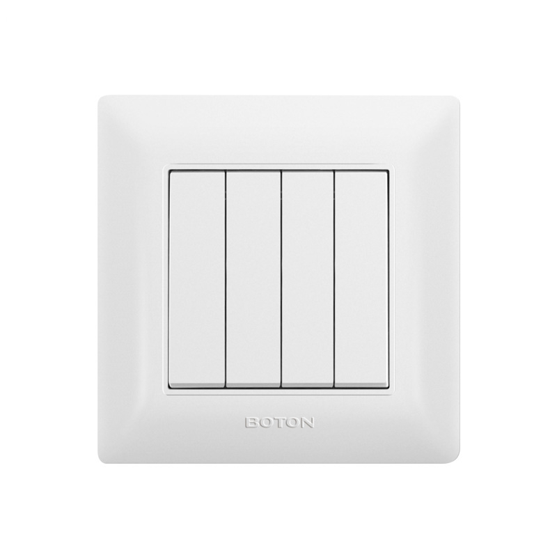 Commercial Durable 4 Gang 2 Way Wall Switch