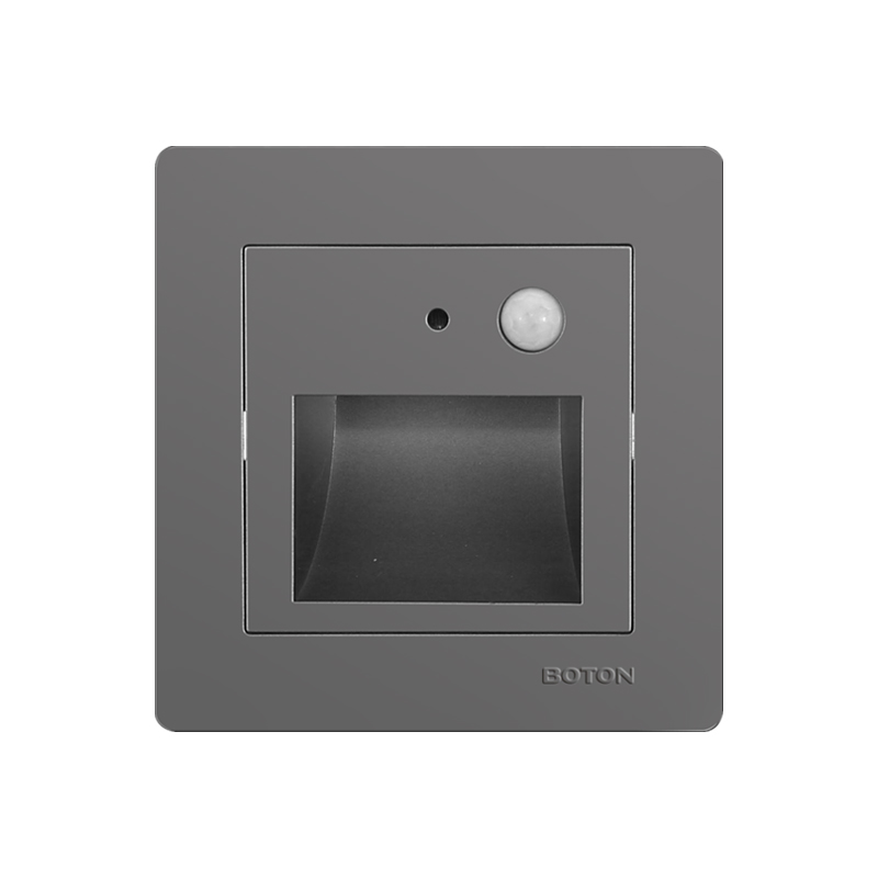 Flush Type Infrared Sensor Switch Socket with Footlight 