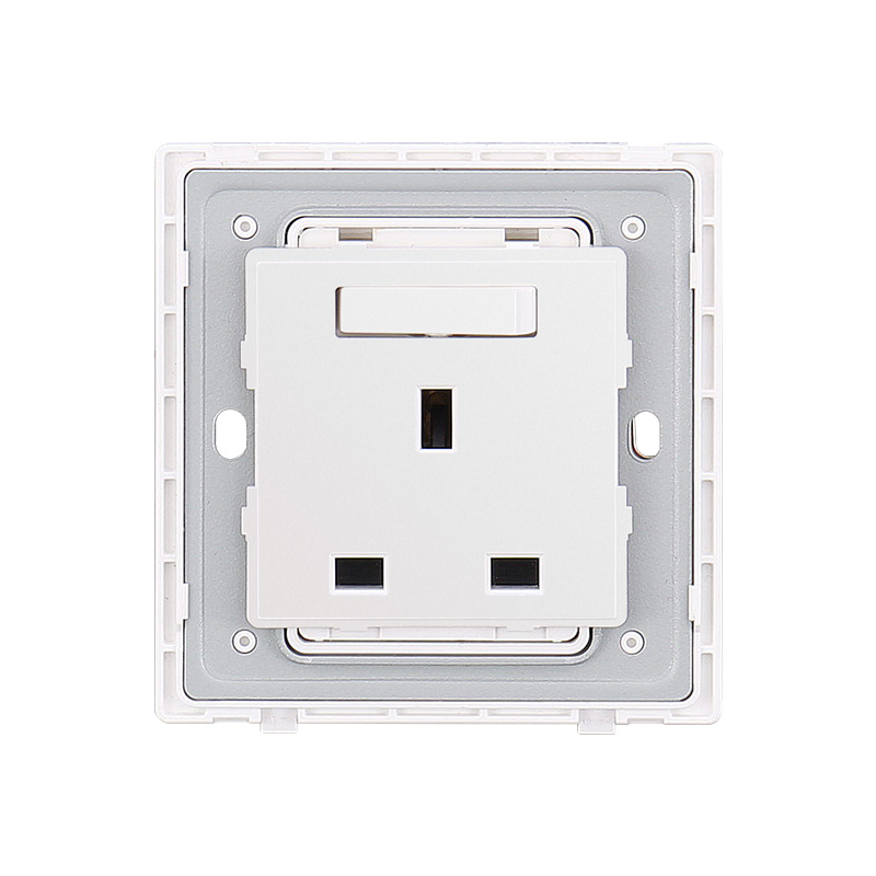 Commercial 13A Switched UK Wall Socket