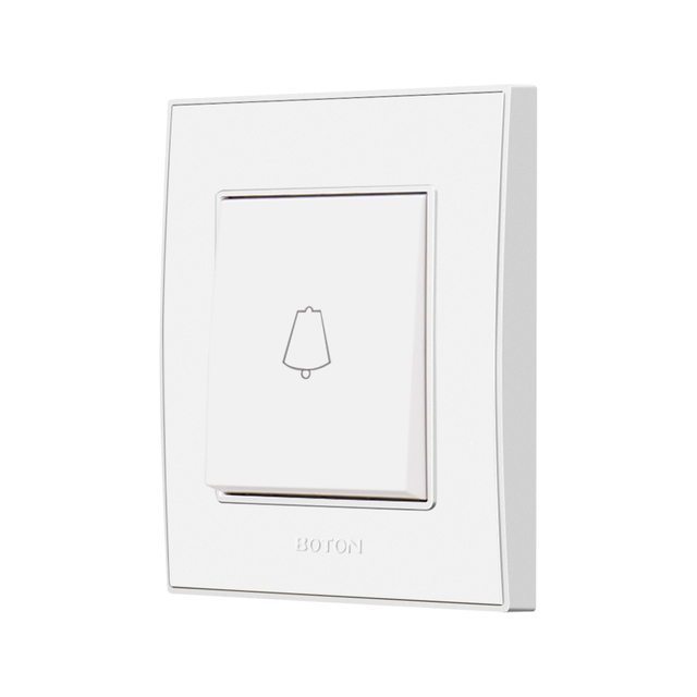 Apartment Home White Color Doorbell Switch