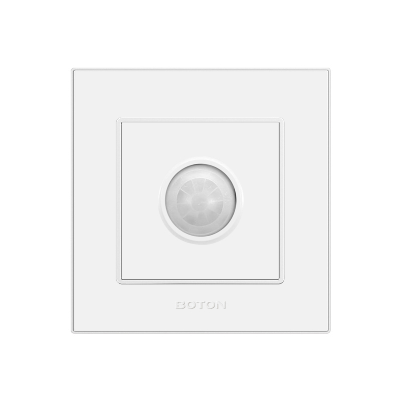 White Human Body Sensor Wall Switch