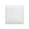 Commercial Durable Computer and Telephone Wall Socket