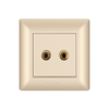 Home Two Wire Audio Indoor Wall Socket