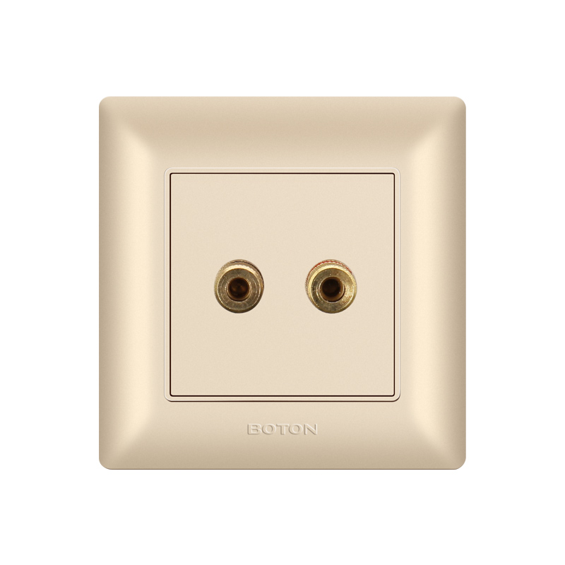 Home Two Wire Audio Indoor Wall Socket