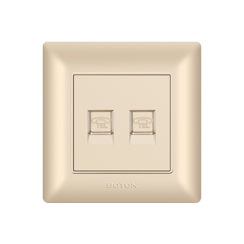 Residential Dual Telephone Switch Socket