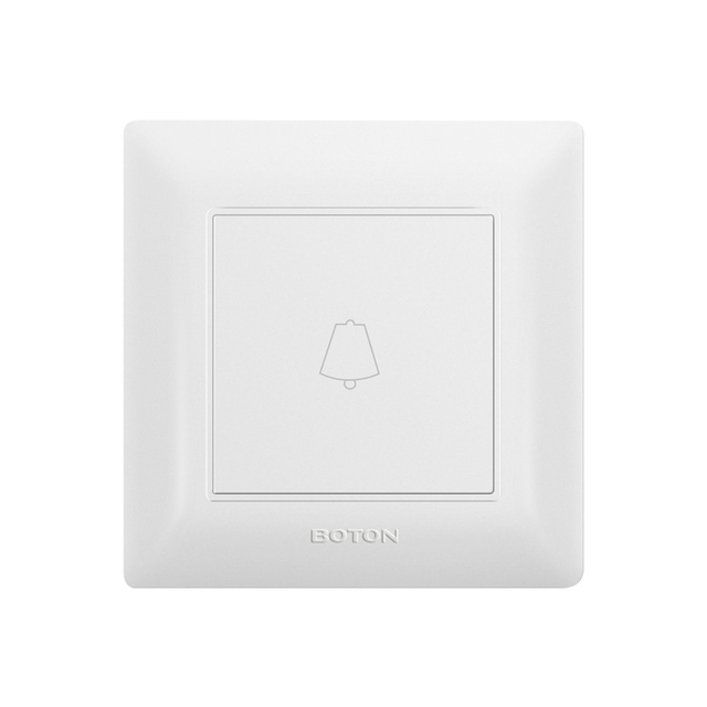 Indoor White Doorbell Wall Switch for Home Appliance