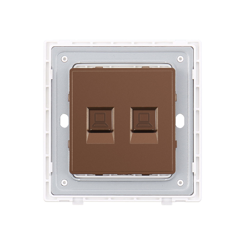 Commercial Dual Computer Wall Socket