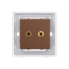 Commercial Durable Two Wire Audio Socket