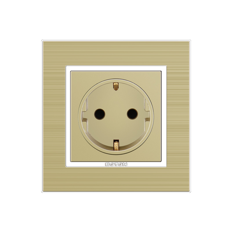 Indoor British Standard Decorator German Wall Socket