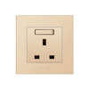 Commercial 13A Switched UK Wall Socket