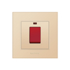 Decorator Flush Type 45A Switch with Lamp