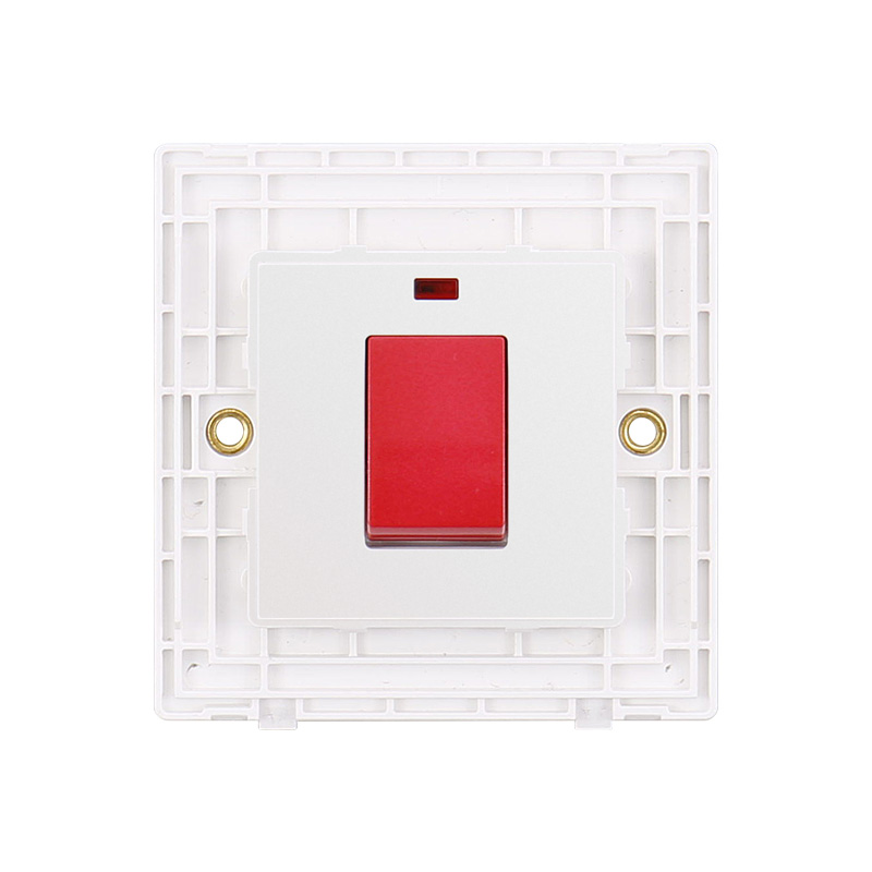 Durable White Color 45A Heater Wall Switch