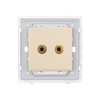 Commercial Durable Two Wire Audio Socket