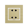 Apartment 4 Pin Multi Functional Decorator Wall Socket