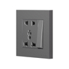 1 Gang Switch 5 Pin Multi Funcational Wall Switch Socket