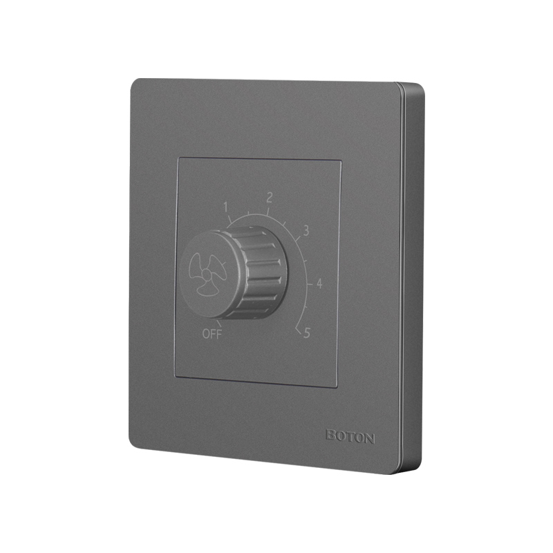 Flush Mounted Electrical Fan Speed Wall Switch