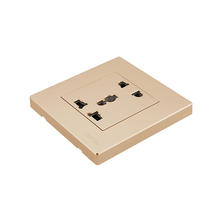 Apartment 5 Pin Multi Functional Wall Socket