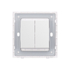 Residential Durable 2 Gang Intermediate 2 Way Wall Switch