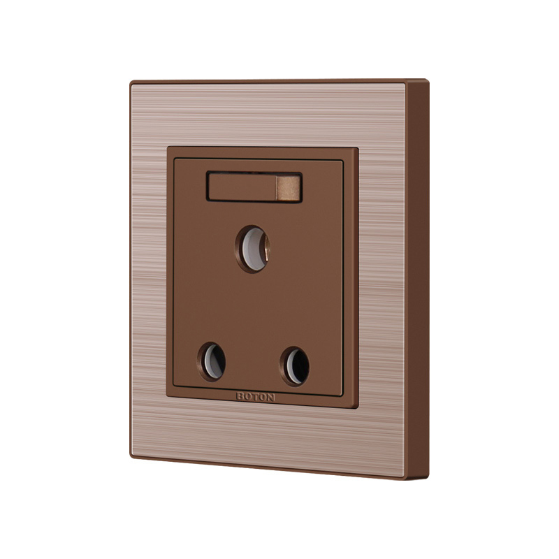 Commercial 15A Wall Switched Socket without Lamp