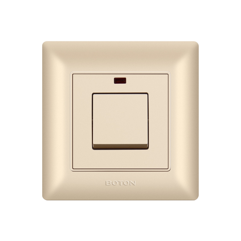 Home Durable 20A Rocker Wall Switch with Lamp