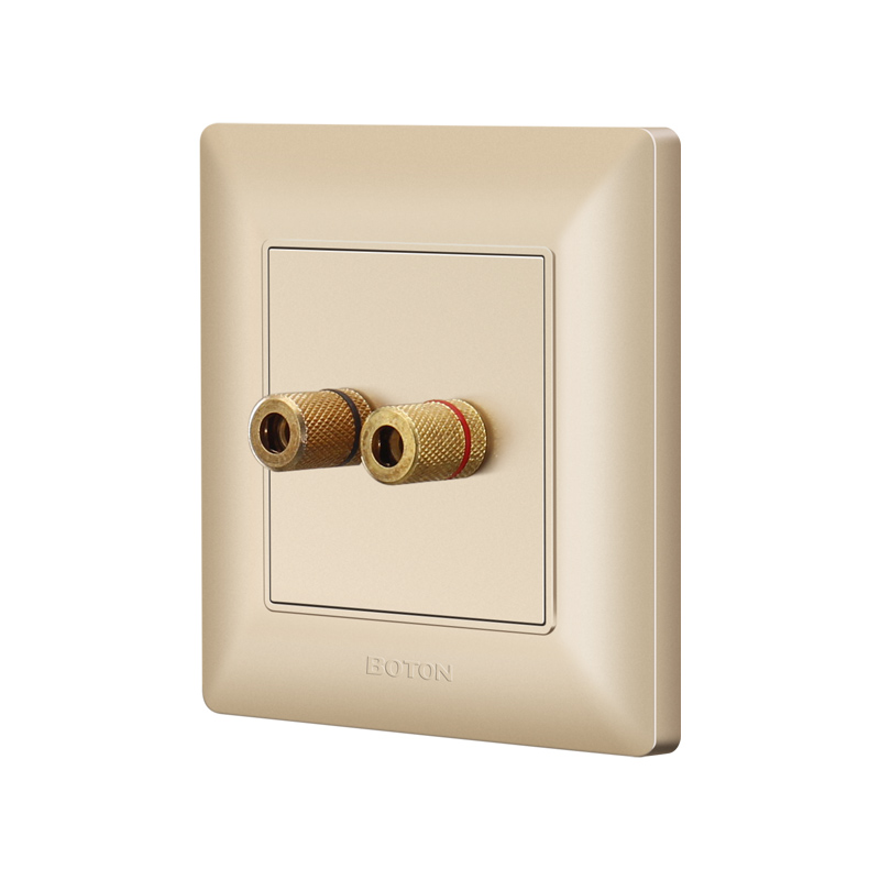 Home Two Wire Audio Indoor Wall Socket