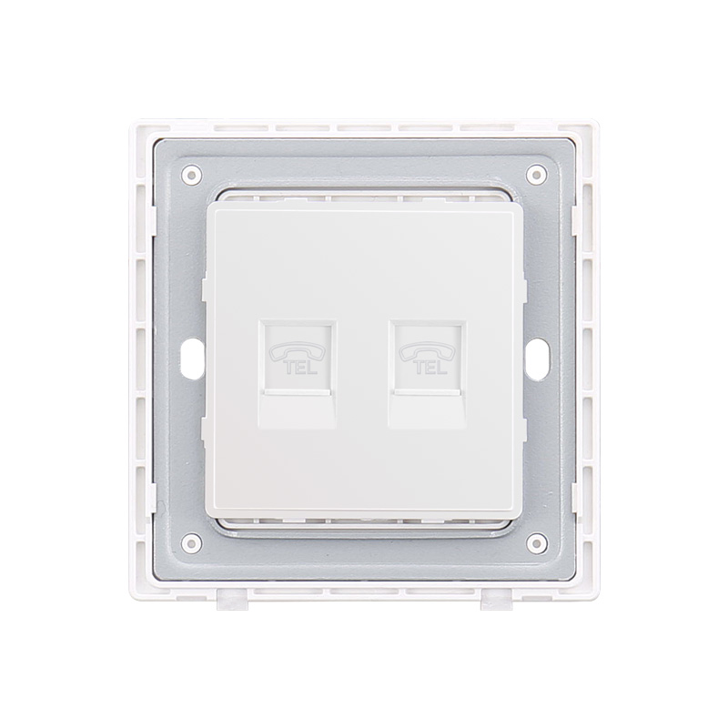 Residential Dual Telephone Switch Socket