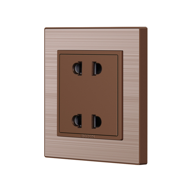 Apartment 4 Pin Multi Functional Decorator Wall Socket