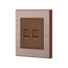 Commercial Dual Telephone Wall Switch Socket