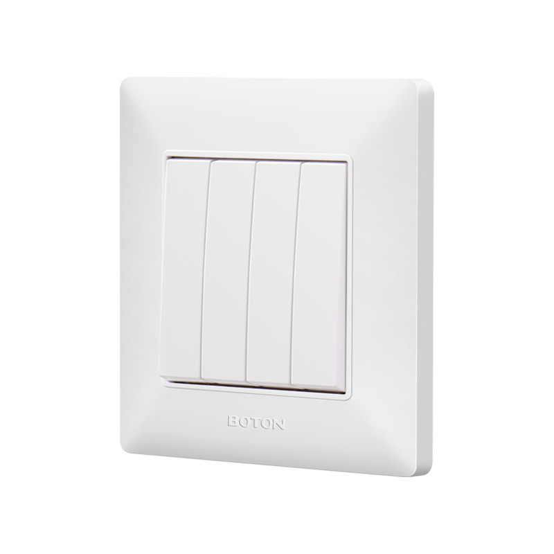 Commercial Durable 4 Gang 2 Way Wall Switch