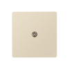 Flush Mounted UK Standard TV Wall Switch Socket