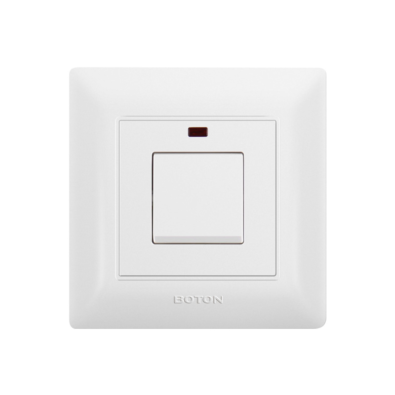 Home Durable 20A Rocker Wall Switch with Lamp