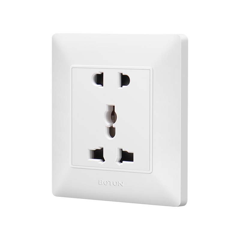 Residential 5 Pin Universal Durable Wall Socket