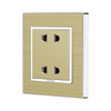 Apartment 4 Pin Multi Functional Decorator Wall Socket