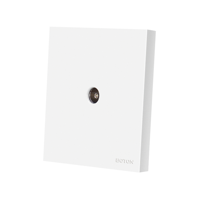 Flush Type Durable TV Wall Socket