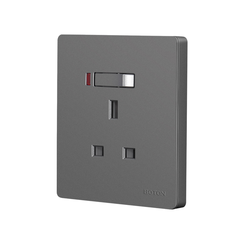 British Standard Flush Mounted 13A Switched Socket