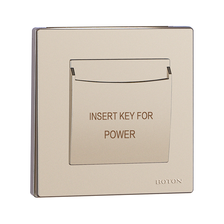 Flush Type Insert Key Card Power Switch