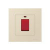 Double Pole 45A Rocker Wall Switch with Lamp