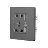 Flush Mounted Multi Funcational Socket with USB Charging